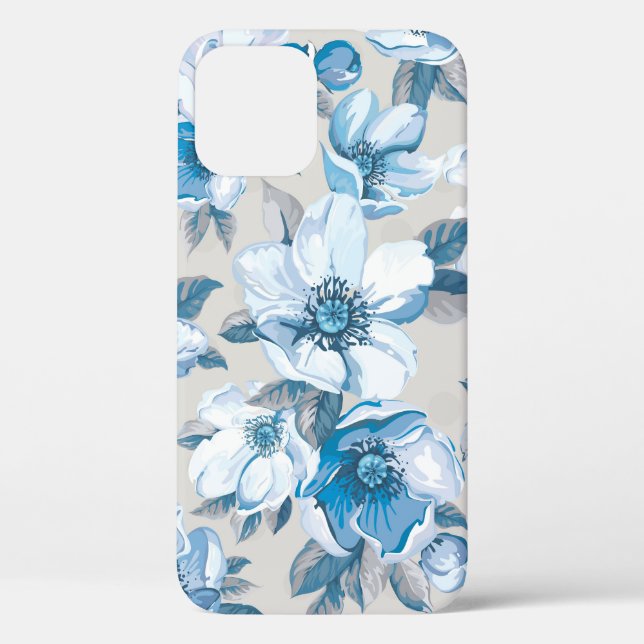 Coques Case-Mate iPhone Aquarelle en fleurs de cerisier : Pommier sans cou (Verso)