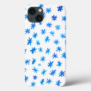 Case-Mate iPhone Case Aquarelle étoilée - bleu