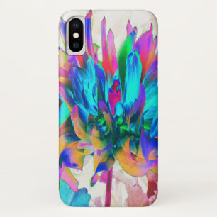 Case-Mate iPhone Case Aquarelle étonnante Rainbow Cactus Dahlia