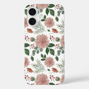 Coque Pour iPhone 16 Aquarelle Eucalyptus Feuilles Florales