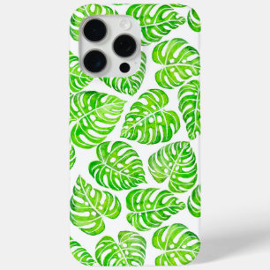 Coque Case-Mate iPhone Aquarelle feuille Monstera