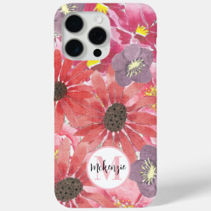 Coque Case-Mate iPhone Aquarelle fleur sauvage