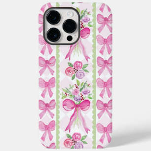 Coque Case-Mate iPhone Aquarelle fleurie avant féminine