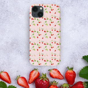 Case-Mate iPhone Case Aquarelle Fleurs de fraises