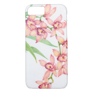 Case-Mate iPhone Case Aquarelle Fleurs roses