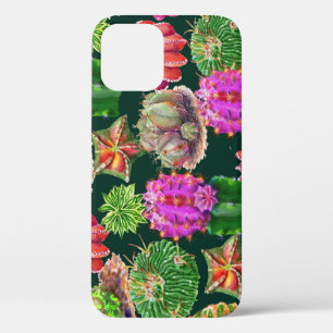 Case-Mate iPhone Case Aquarelle florale Cactus Motif sans couture