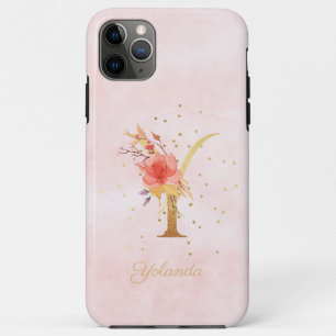 Case-Mate iPhone Case Aquarelle Florale Nom Lettre Y initiale