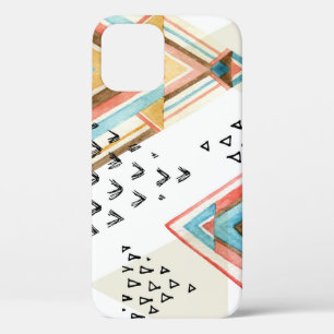 Case-Mate iPhone Case Aquarelle Géométrique Sans joint : Style Tribal.