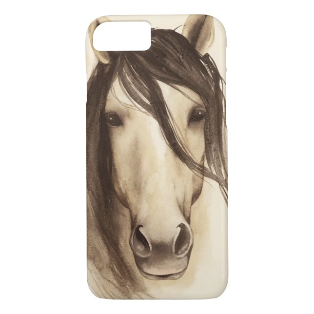 Coques Case-Mate iPhone Aquarelle Grange Animaux | Cheval (Dos)