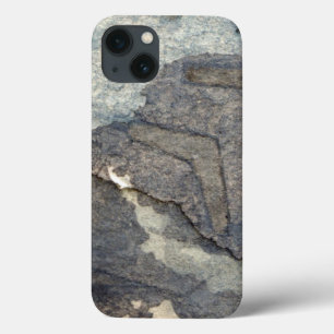 Coques Pour iPhone aquarelle gris-bleue 2 d'arrière - plan