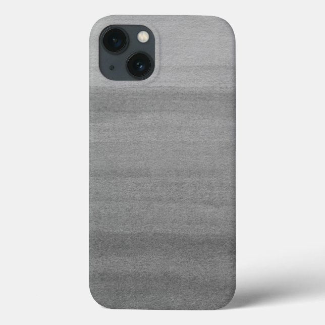 Coques Case-Mate iPhone Aquarelle gris charbon Motif Ombre (Verso)