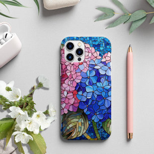 Coque iPhone 16 Pro Aquarelle Hydrangea Fleurs