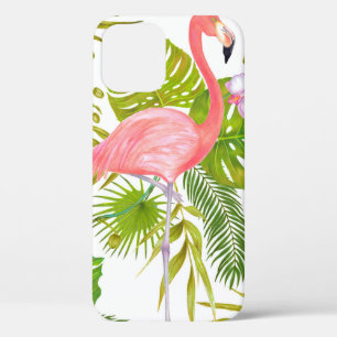 Case-Mate iPhone Case Aquarelle illustration de flamant rose bi