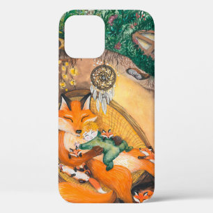 Case-Mate iPhone Case aquarelle illustration d'un renard de chevreau sur
