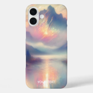 Coque Pour iPhone 16 Plus Aquarelle Imaginaire mignonne Pastel Pearl