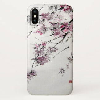 Case-Mate iPhone Case Aquarelle japonaise antique de fleurs de cerisier