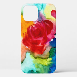 Case-Mate iPhone Case Aquarelle magnifique art rose abstrait