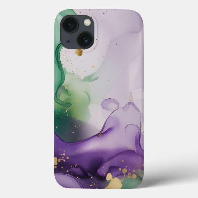Coques Case-Mate iPhone Aquarelle Mardi Gras Vibes (Verso)