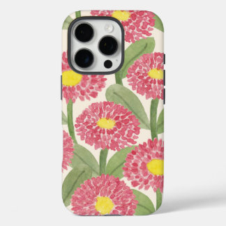 Coque iPhone 16 Pro Aquarelle marguerite