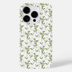Coque Case-Mate iPhone Aquarelle Mistletoe Winter Flora