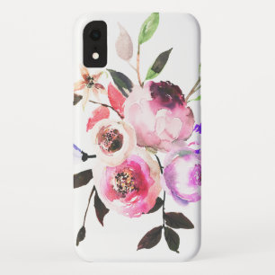 Case-Mate iPhone Case Aquarelle molle de fleurs assez florale