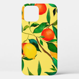 Case-Mate iPhone Case Aquarelle motif sans couture avec agrumes.
