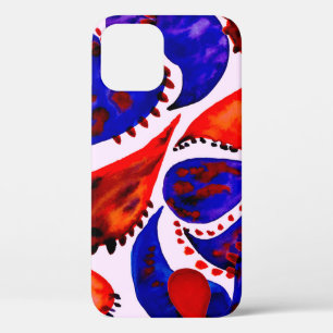 Case-Mate iPhone Case Aquarelle motif sans couture avec cachemire. Abstr