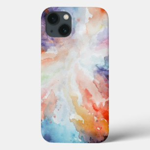 Case-Mate iPhone Case Aquarelle multicolore Abstrait Cloud Art