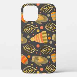 Case-Mate iPhone Case Aquarelle Noël : Festive Motif sans couture.