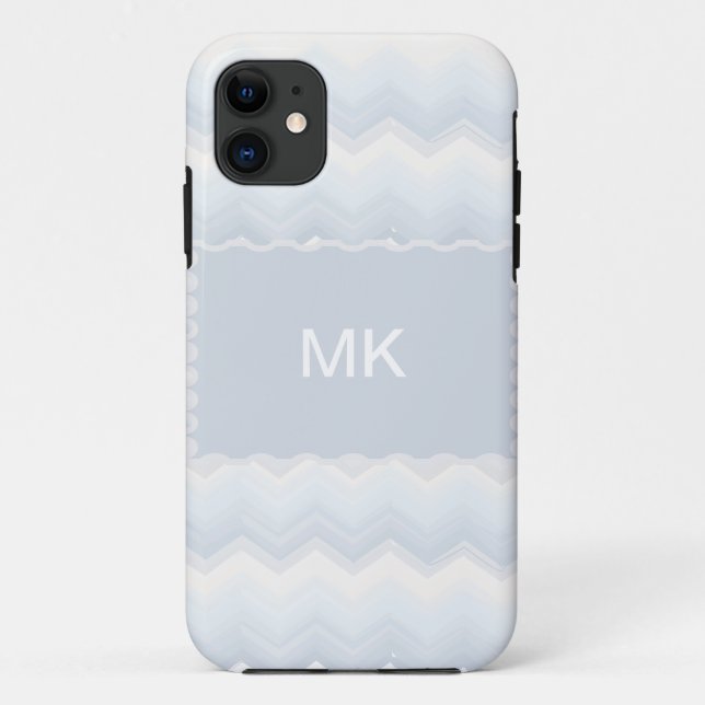 Coques Case-Mate iPhone Aquarelle Ocean Shades Chevron (Dos)