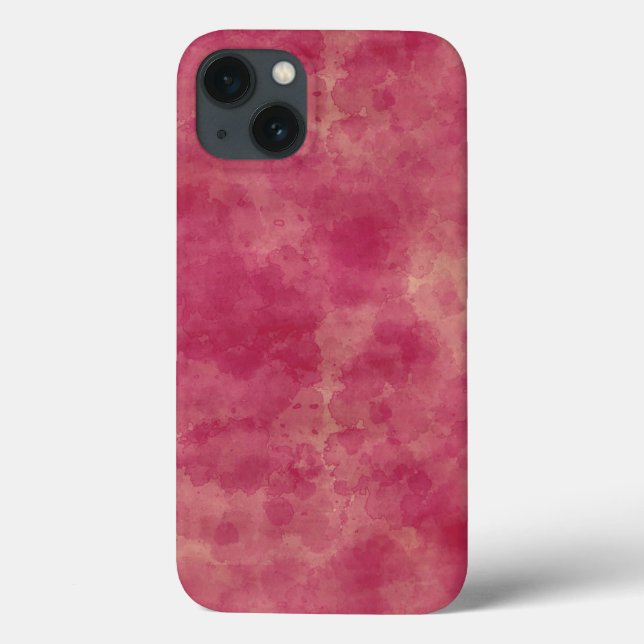Coques Case-Mate iPhone Aquarelle or rose Abstraction (Verso)