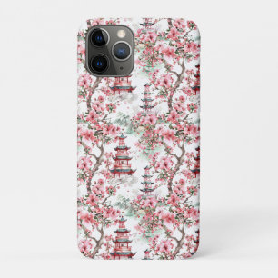 Case-Mate iPhone Case Aquarelle Pagode chinoise - Fleurs de cerisiers (1