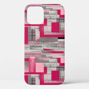 Case-Mate iPhone Case Aquarelle patchwork numérique : motif transparent