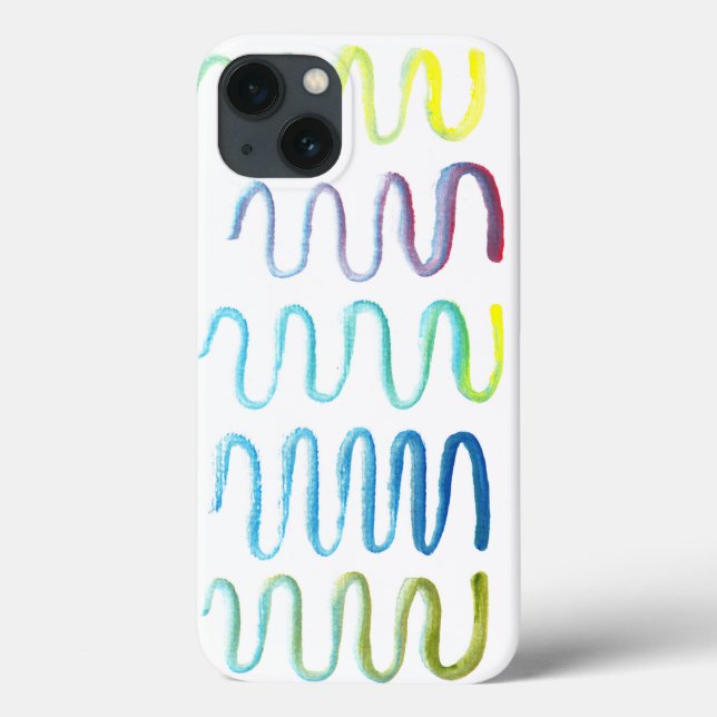 Coques Case-Mate iPhone aquarelle peinte à la main (Verso)