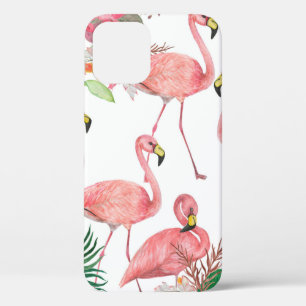 Case-Mate iPhone Case Aquarelle peinture sans couture motif avec flamant