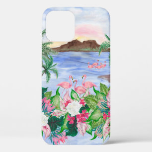 Case-Mate iPhone Case Aquarelle peinture sans couture motif avec hawaïen
