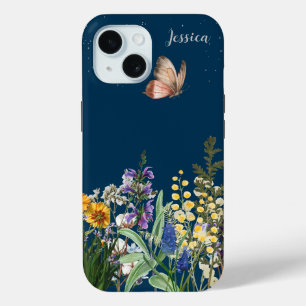 Coque Case-Mate iPhone Aquarelle personnalisée "Minuit"