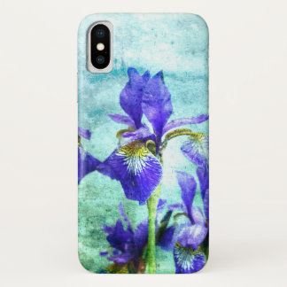 Coque Case-Mate iPhone Aquarelle pourpre d'iris