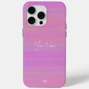 Coque Case-Mate iPhone Aquarelle rose Look Téléphone portable