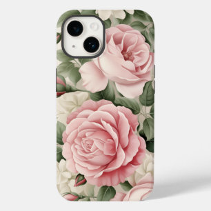 Coque Case-Mate iPhone Aquarelle Roses roses