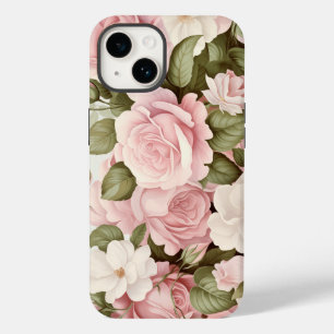 Coque Case-Mate iPhone Aquarelle Roses roses