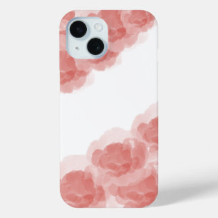 Coque Case-Mate iPhone Aquarelle rouge magique Rose de luxe Art Abstrait