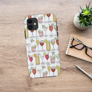 Case-Mate iPhone Case Aquarelle Simple Cocktail Boissons Whimsical Cute