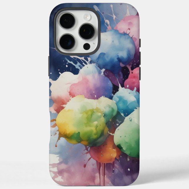 Coques Case-Mate iPhone Aquarelle stylée - Ajouter un éclat de couleur (Verso)
