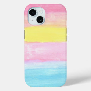 Coque Case-Mate iPhone Aquarelle Sunset Horizon Abstraite
