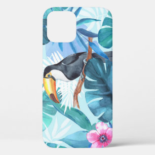 Case-Mate iPhone Case Aquarelle Toucans : Tropical Seamless