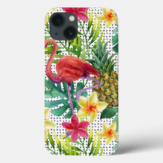 Coques Case-Mate iPhone Aquarelle tropicale (Verso)