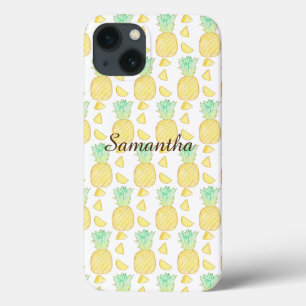 Case-Mate iPhone Case Aquarelle tropicale ananas