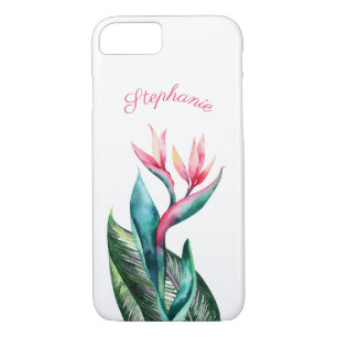 Coque Case-Mate iPhone Aquarelle tropicale de l'Oiseau du Paradis