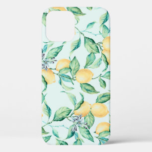 Case-Mate iPhone Case Aquarelle verte citron : Romance sans couture